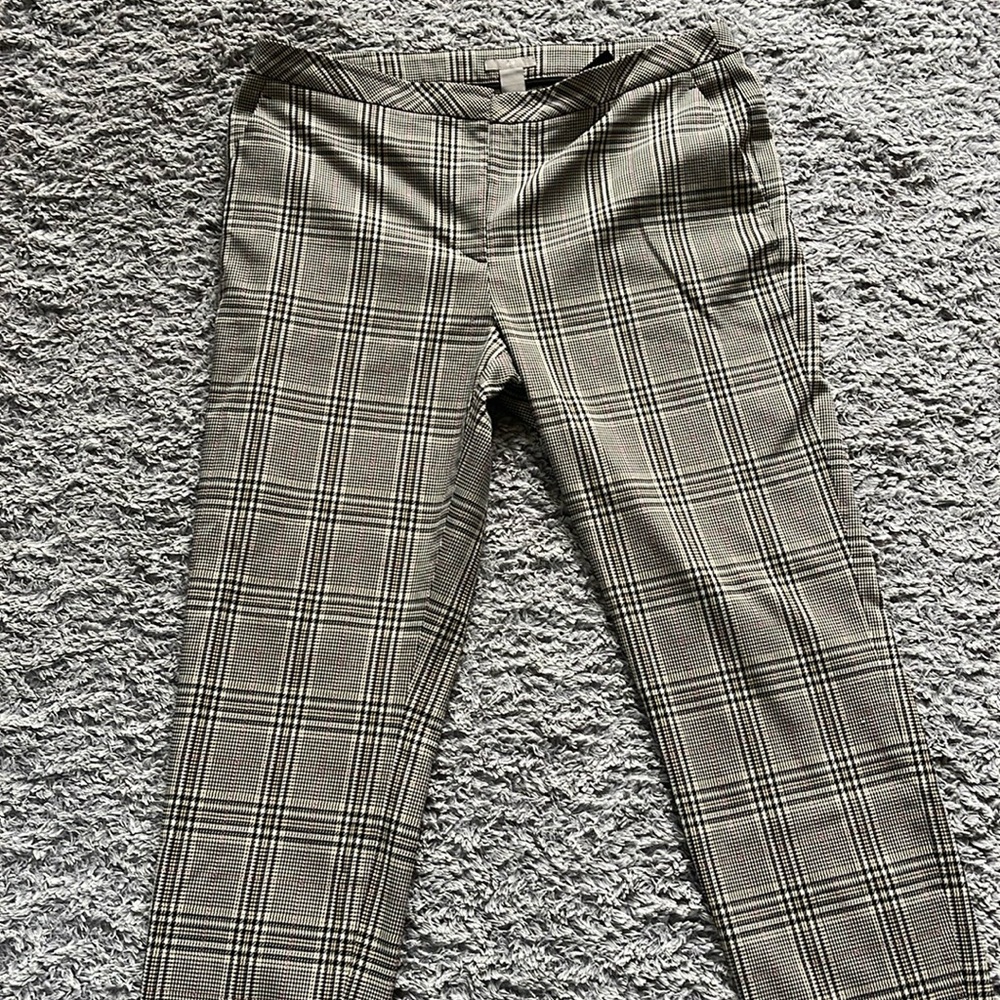 Plaid pants, hnm, size 14